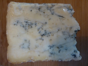 Beef, Beer and Blue Cheese Pie - A nice hunk of Stilton